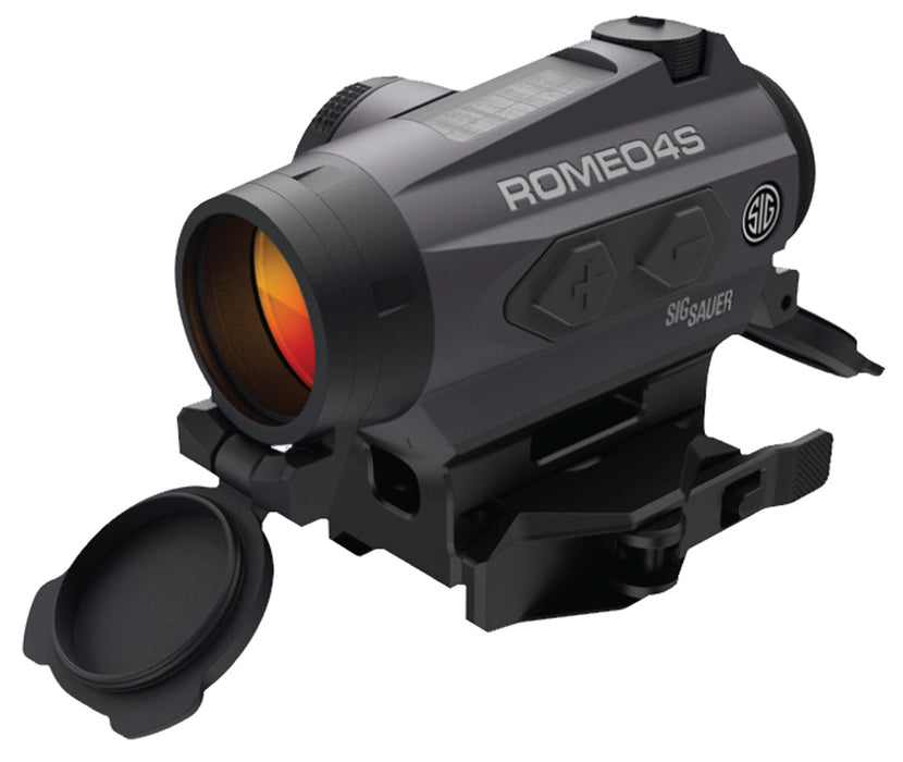 Sig Sauer Electro-Optics SOR43021 Romeo4S  Graphite 1 x 20mm 2 MOA Red Ballistic Circle Dot