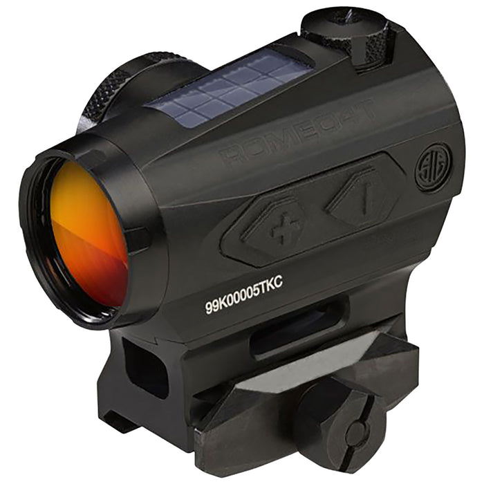 Sig Sauer Electro-Optics SOR43031 Romeo4T  Black Anodized 1x20mm 2 MOA Red Ballistic Circle Dot Multi Reticle