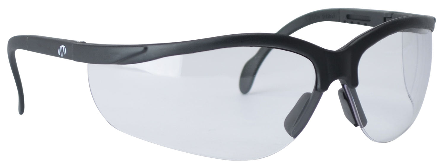 Walker's GWPCLSG Sport Glasses  Adult Clear Lens Polycarbonate Black Frame