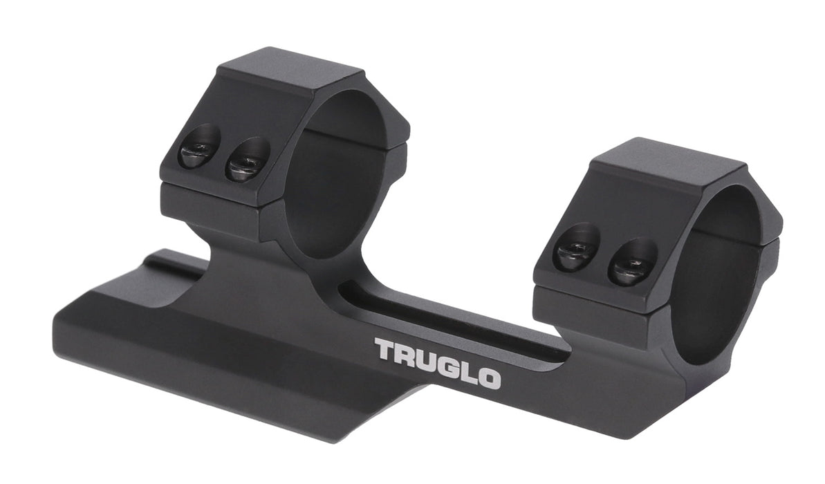 TruGlo TG8964B One-Piece Tactical Scope Mount Scope Mount/Ring Combo Black Anodized 30mm