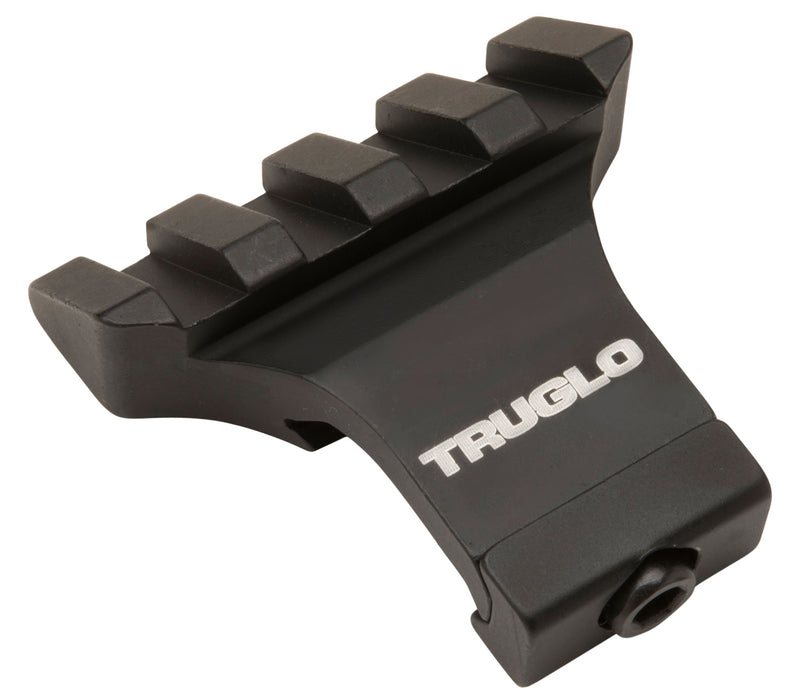 TruGlo TG8975B 45 Degree Offset Picatinny Rail Mount  Black Anodized