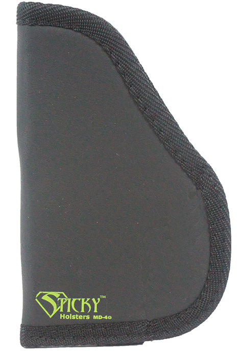 Sticky Holsters MD4GEN1 MD-4 Gen 1 MOD Black/Green Latex Free Rubber Fits Small/Med Semi-Auto Ambidextrous