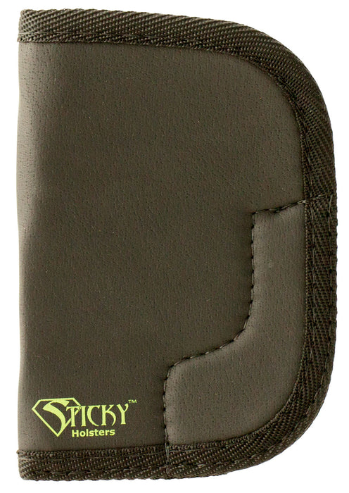 Sticky Holsters MD6 MD-6  Black/Green Latex Free Rubber Fits Ruger SP101 Ambidextrous