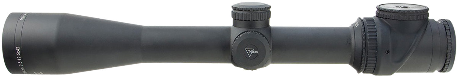 Trijicon 200104 AccuPoint  Black Hardcoat Anodized 2.5-12.5x42mm 30mm Tube Illuminated MOA-Dot Crosshair w/Green Dot Reticle