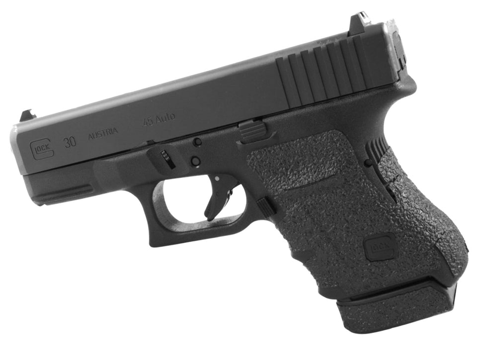 Talon Grips 107R Adhesive Grip  Compatible w/ Glock 29SF/30SF/30S/36 Gen3, Black Textured Rubber