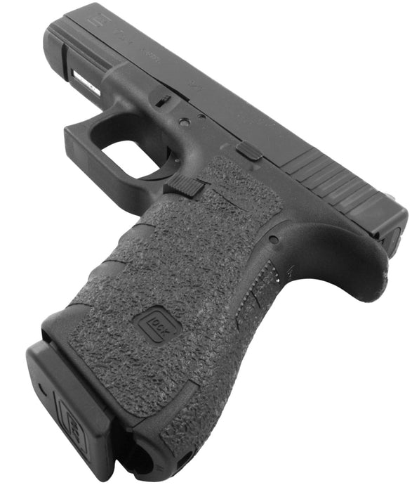 Talon Grips 113R Adhesive Grip  Compatible w/ Glock 17/22/24/31/34/35/37 Gen4 w/No Backstrap, Black Textured Rubber