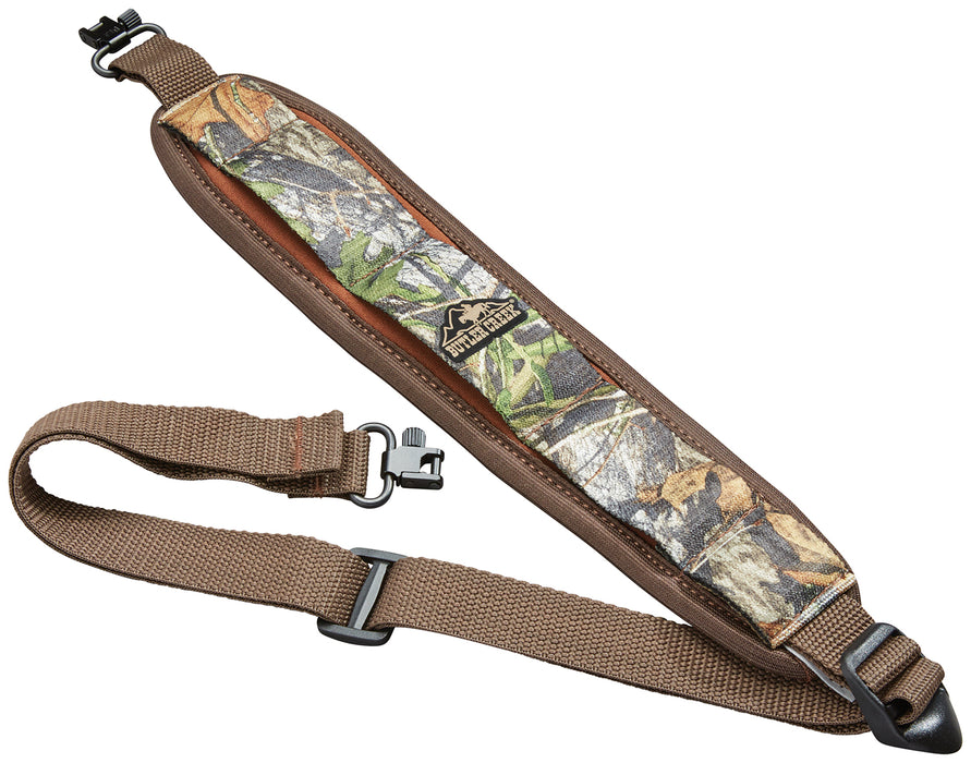 Butler Creek 181018 Comfort Stretch Rifle Sling Mossy Oak Obsession Neoprene w/Non-Slip Grippers Adjustable Design & QD Swivels