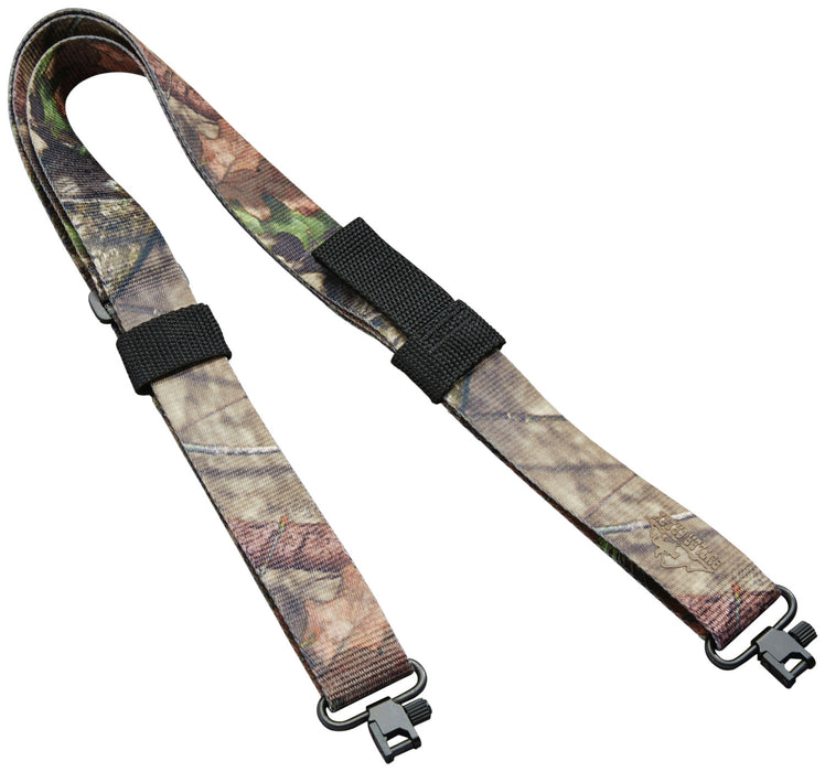 Butler Creek 180092 Quick Carry Rifle Sling Mossy Oak Break-Up Nylon Webbing 27"- 36" OAL 1.25" Wide Adjustable Design Features Uncle Mike's Locking Swivels