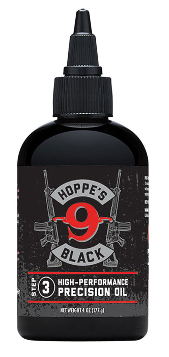 Hoppe's HBL4 Black Precision Oil Lubricates Prevents Rust & Corrosion  4 oz. Squeeze Bottle