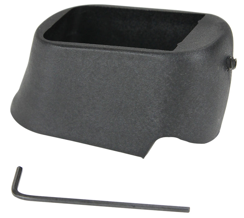 Pachmayr 03853 Mag Sleeve  Compatible w/ Glock 20/21 Mags To Fit Glock 29/30 Models, Black Polymer