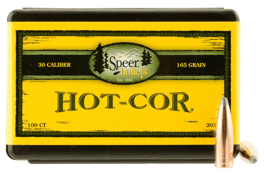 Speer Bullets 2035 Rifle Hunting Hot-Cor .308 165 gr Spitzer Soft Point