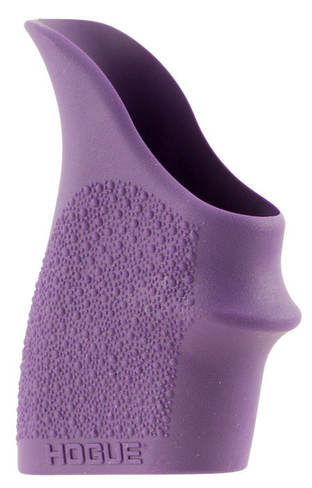 Hogue 18206 HandAll Beavertail Grip Sleeve Textured Purple Rubber for Glock 42, 43