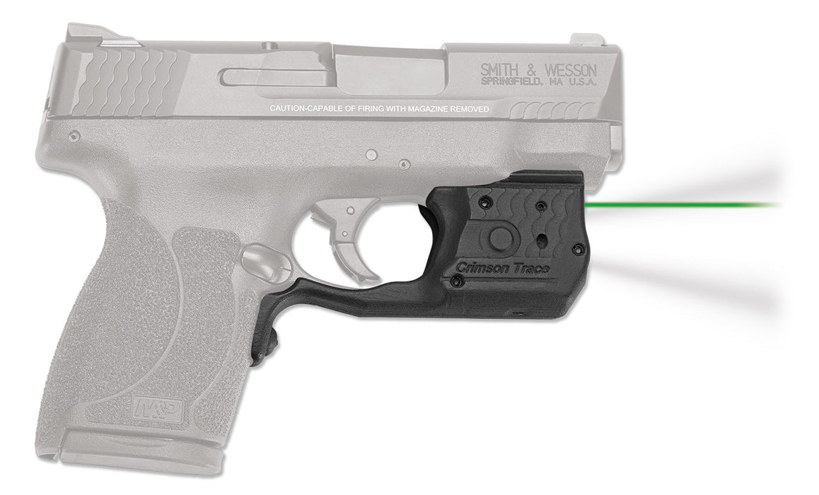 Crimson Trace 01-6970-1 LL-808G Green Laserguard Pro  Black Smith & Wesson M&P Shield .45 ACP