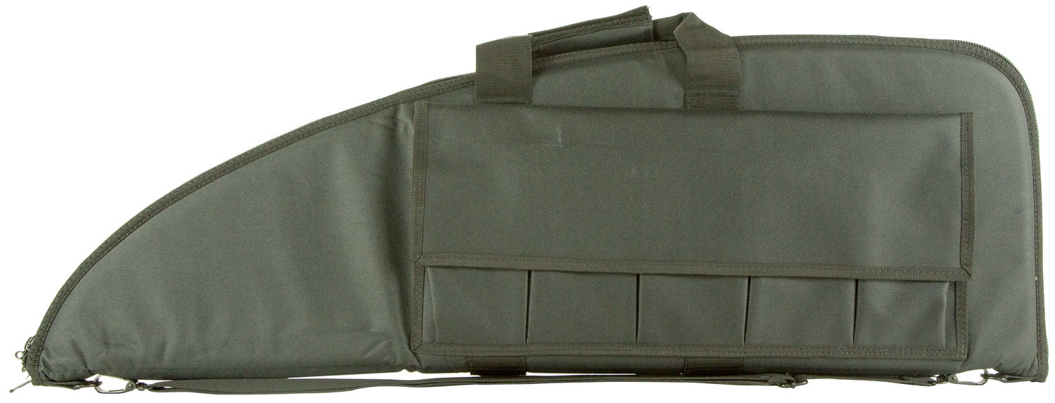 NcStar CV290736 VISM Rifle Case w/ Double Zippers ID Holder Foam Padding & Black Finish