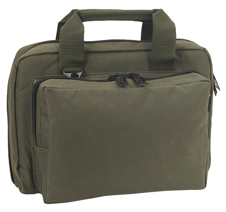 US PeaceKeeper P21106 Mini Range Bag Water Resistant OD Green 600D Polyester with 8 Mag Pockets, Lockable Zippers & Wraparound Handles 12.75" L x 8.75" H x 3" D Exterior Dimensions