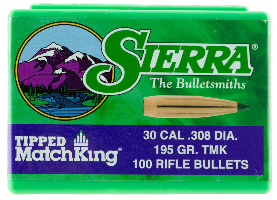 Sierra 7795 Tipped MatchKing  30 Cal .308 155 gr Tipped MatchKing/ 100 Per Box