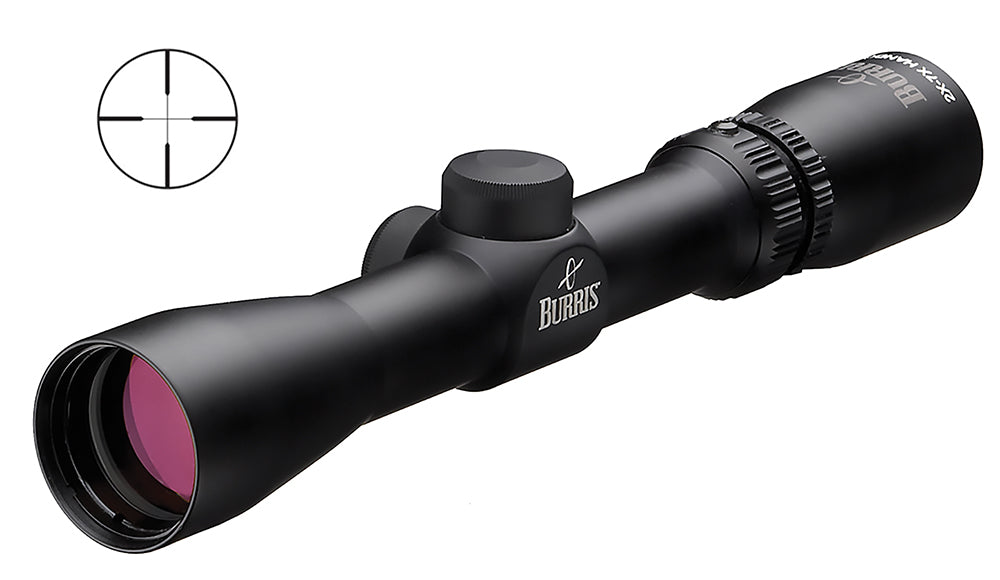 Burris 200291 Handgun  Matte Black 2-7x 32mm 1" Tube Plex Reticle