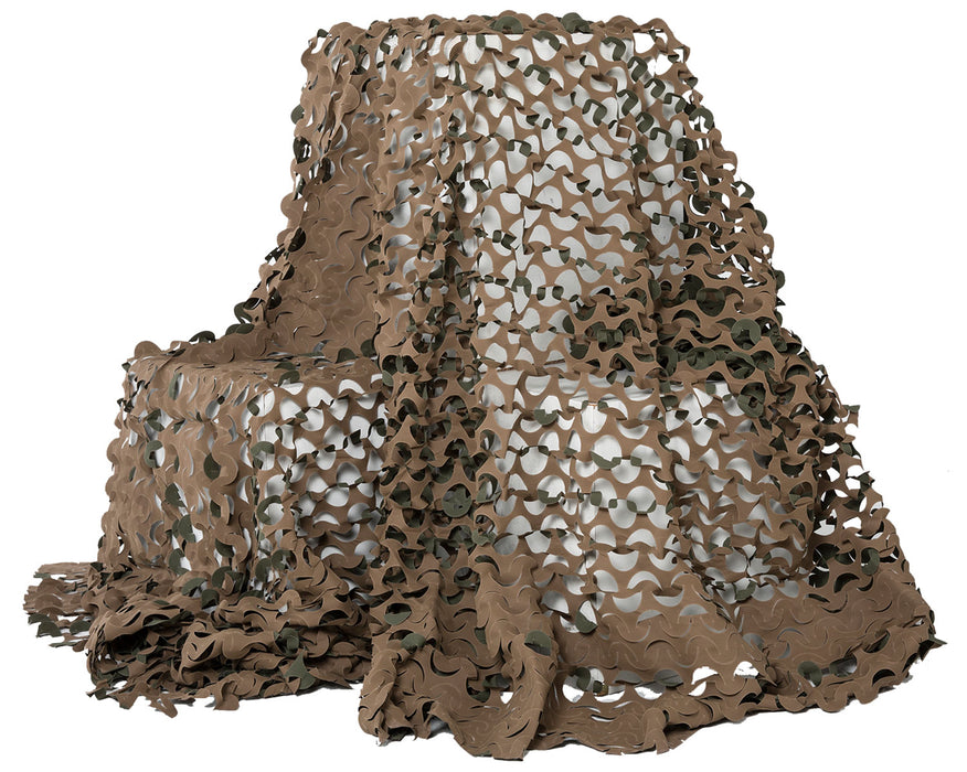 CamoSystems LW04B Premium Netting Ultra-Lite Green/Brown 7.10' x 19.80' Ripstop