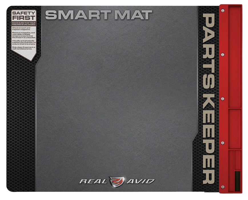 Real Avid AVUHGSM Handgun Smart Mat Black/Red 19" x 16"