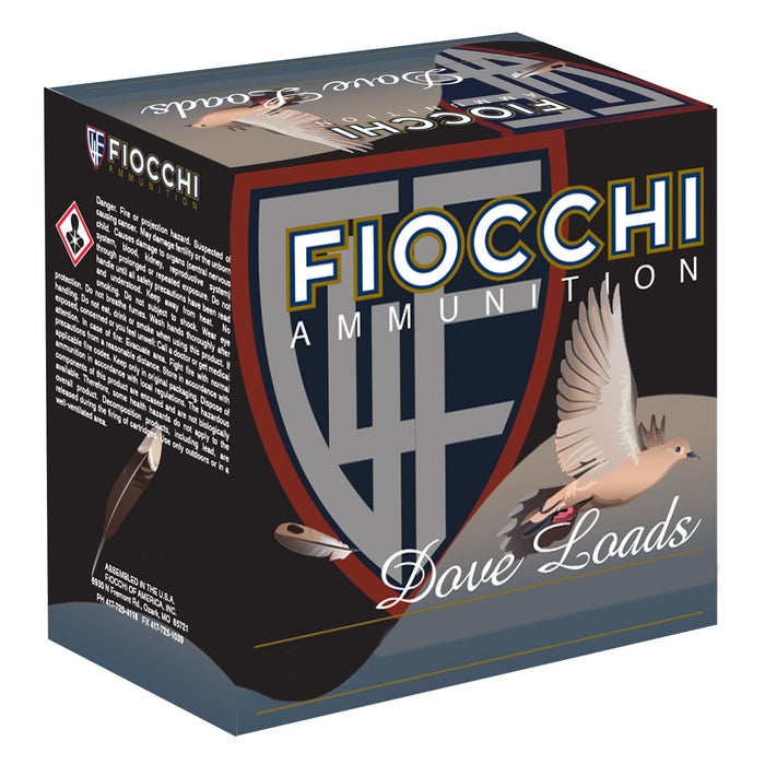 Fiocchi 410GT8 Field Dynamics Dove & Quail 410 Gauge 2.50" 1/2 oz 1200 fps 8 Shot 25 Bx/10 Cs