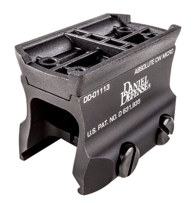 Daniel Defense 0304518025 Micro Mount  Black Anodized