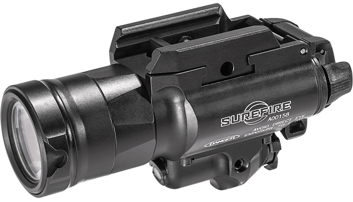 SureFire X400UHAGN X400UH-A-GN Ultra Masterfire Black Anodized 1000 Lumens White LED/Green Laser