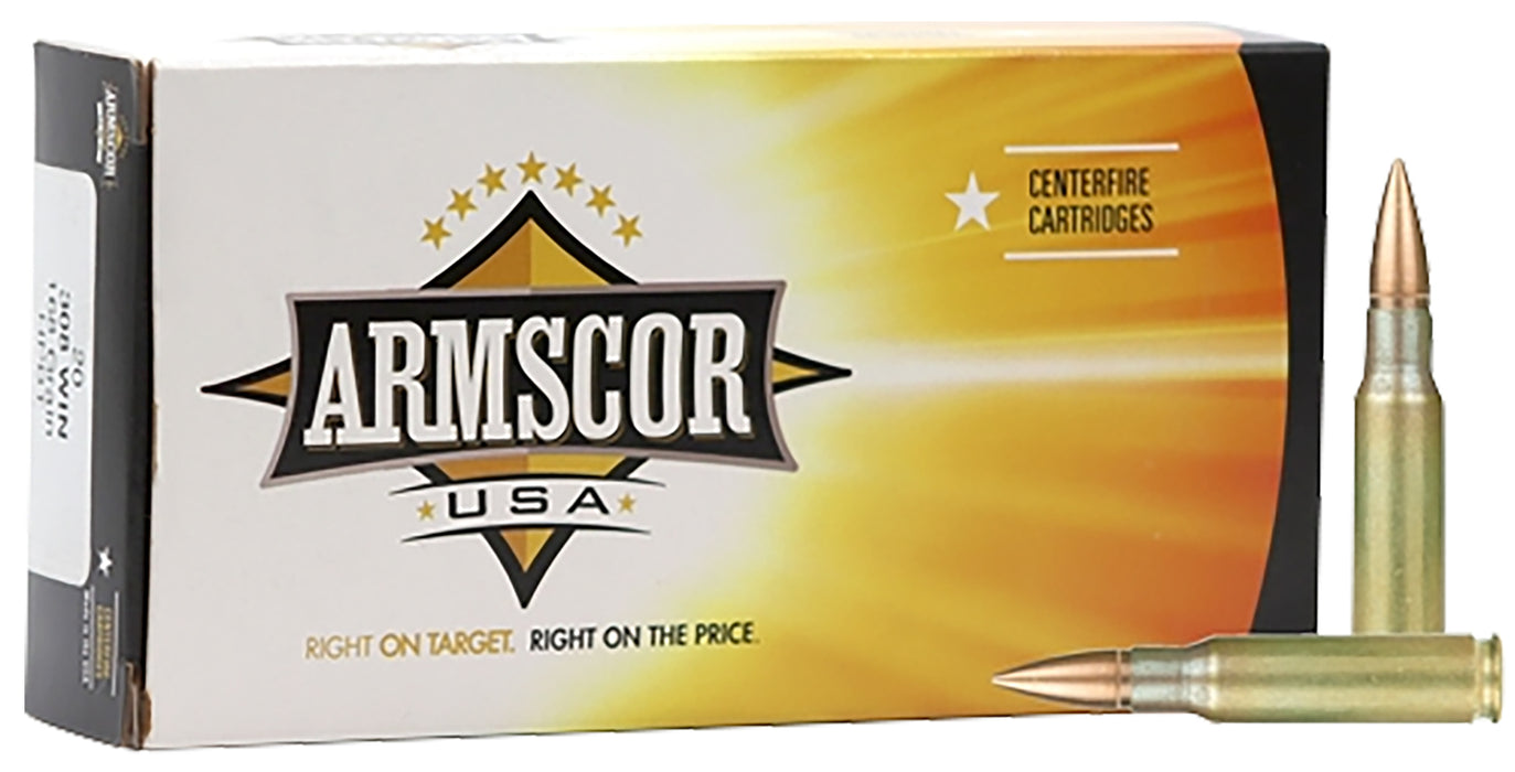 Armscor AC3082N USA  308 Win 168 gr Hollow Point Boat-Tail (HPBT) 20 Per Box/10 Cs