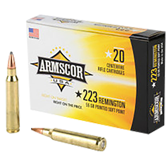 Armscor AC2235N USA  223 Rem 55 gr Hornady V-Max (VMX) 20 Per Box/50 Cs