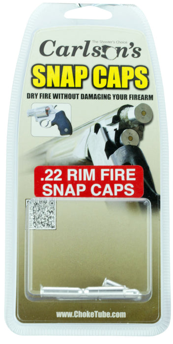 Carlson's Choke Tubes 00056 Snap Cap  22 Rimfire Aluminum 6 Pack