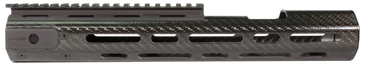 Lancer LCH516CXL Handguard  Octagon Style made of Carbon Fiber with Black Finish & 13.10" OAL for Sig 516