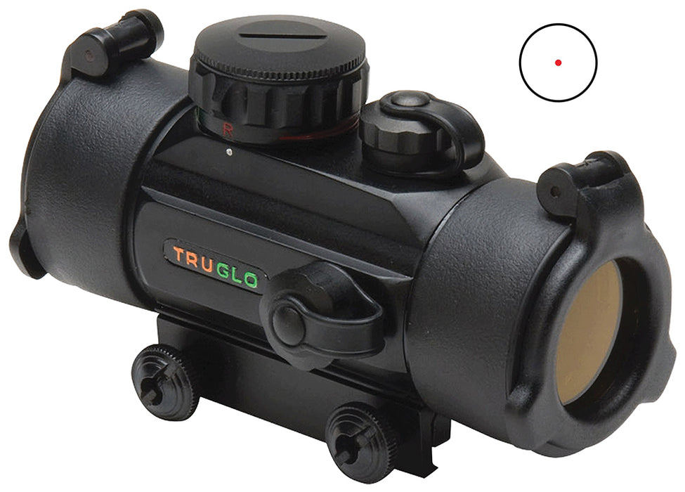 TruGlo TG8030B Traditional  Black 1x30mm 5 MOA Red Dot Reticle