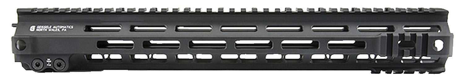 Geissele Automatics 05315B Mk4 Super Modular Rail 15" M-LOK Style Made of 6061-T6 Aluminum with Black Anodized Finish for AR-Platform