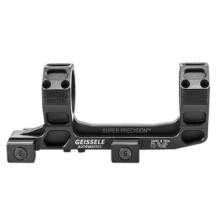 Geissele Automatics 05404B AR15 Super Precision Scope Mount/Ring Combo Black Anodized