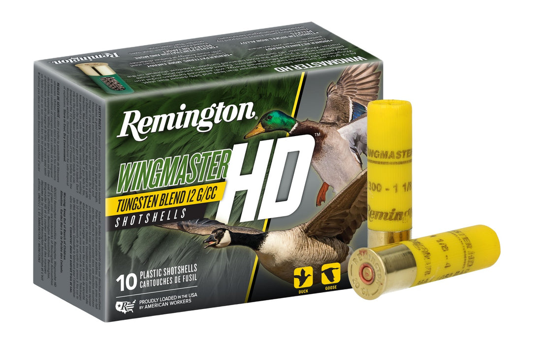 Remington Ammunition 20763 Wingmaster HD  20Gauge 3" 1 1/8oz 4Shot 10 Per Box/10 Case