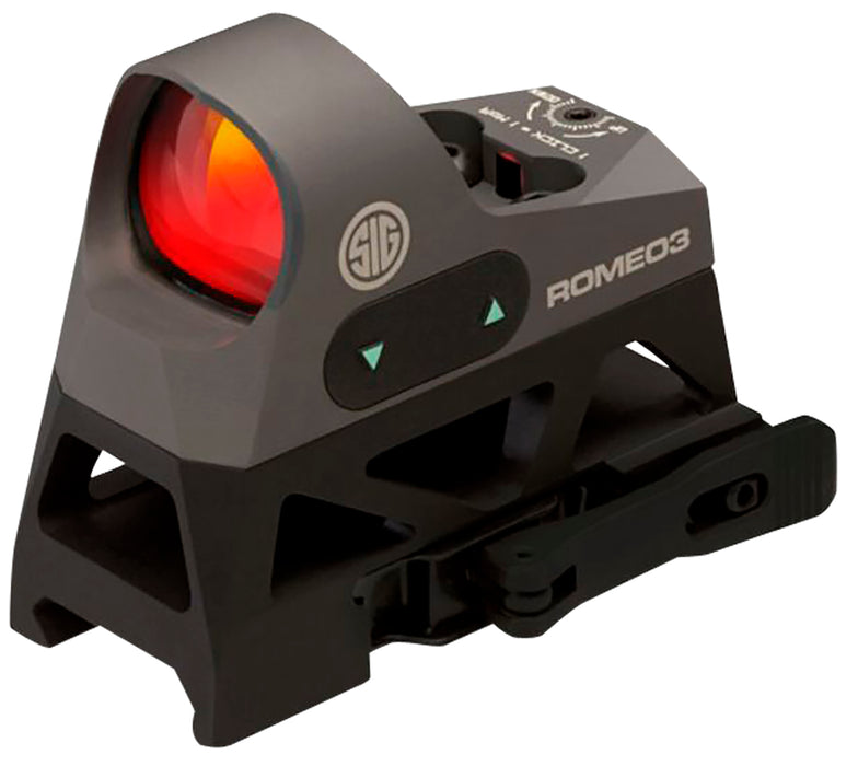 Sig Sauer Electro-Optics SOR31002 Romeo3  Graphite 1x25mm 3 MOA Red Dot Reticle Illuminated