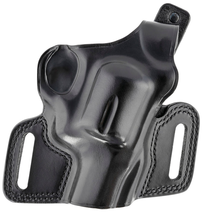 Galco SIL212B Silhouette  OWB Black Leather, Fits 1911/3-5" Barrel, Belt Slide Mount, Right Hand