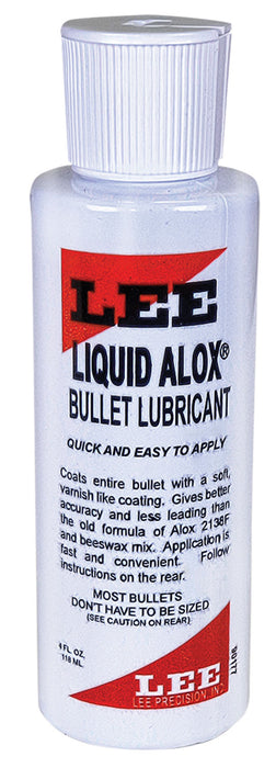 Lee Precision 90177 Liquid Alox Bullet Lube 4 OZ