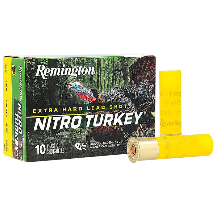 Remington Ammunition 26730 Nitro Turkey  20 Gauge 3" 1 1/4 oz 1185 fps 5 Shot 10 Bx/10 Cs