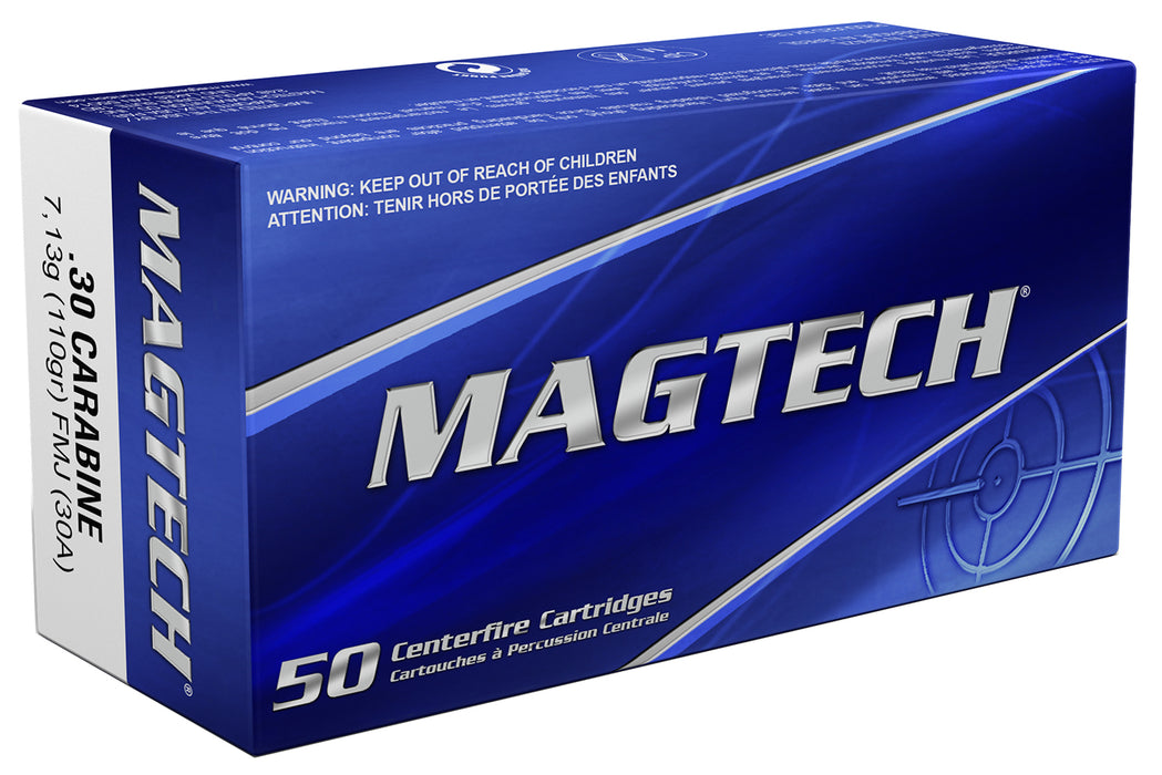 Magtech 30A Tactical/Training  30Carbine 110gr Full Metal Jacket 50 Per Box/20 Case