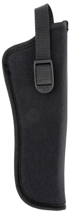 Uncle Mike's 81061 Sidekick Hip Holster OWB Size 06 Black Cordura Belt Loop Fits 22 Auto  & Airgun Fits 5.50-6" Barrel Right Hand