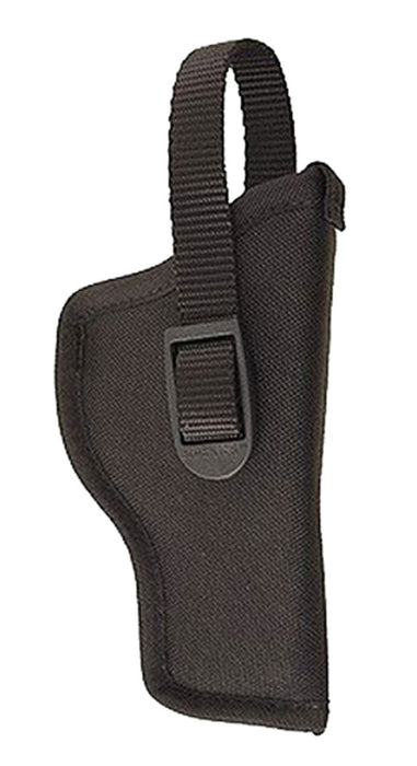 Uncle Mike's 81011 Sidekick Hip Holster OWB Size 01 Black Cordura Belt Loop Fits Medium Autos Fits 3-4" Barrel Right Hand