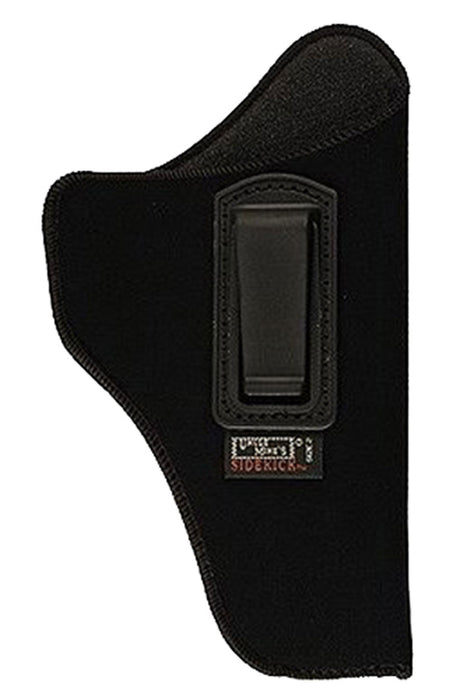 Uncle Mike's 89021 Inside The Pants Holster IWB Size 02 Black Suede Like Belt Clip Fits Med/Intermediate DA Revolver Fits 4" Barrel Right Hand