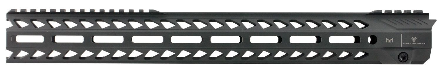 Strike STRIKERAIL Strike Rail  AR-15 Black Aluminum 17" M-LOK