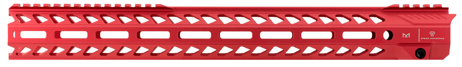 Strike STRIKERAIL Strike Rail  AR-15 Red Aluminum 17" M-LOK