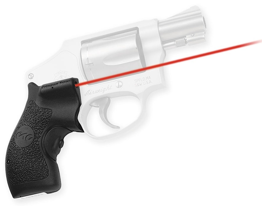 Crimson Trace 011870 LG-105 Lasergrips  Red Laser Smith & Wesson J-Frame Round Butt