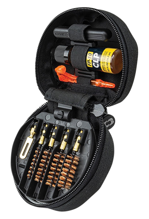 Otis FG610 Universal Cleaning System .22-.45 Cal Pistol/Black Compact Soft Pack Case