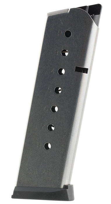 Mec-Gar MGCG4508SPF Standard  Stainless Detachable 8rd 45 ACP for 1911 Government