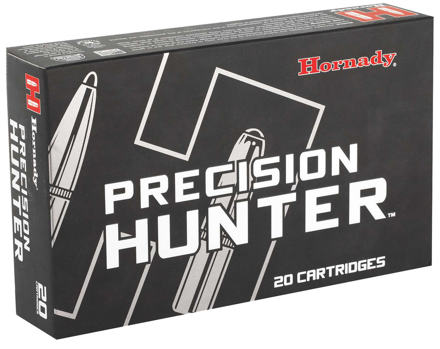 Hornady 82222 Precision Hunter  338 Win Mag 230 gr 2810 fps Extremely Low Drag-eXpanding (ELD-X) 20 Bx/10 Cs