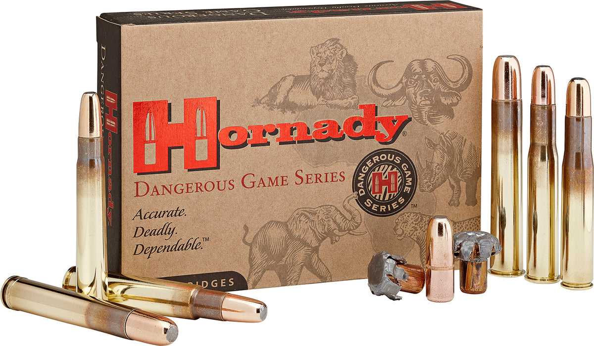 Hornady 82336 Dangerous Game  375 Ruger 300 gr 2660 fps DGX Bonded 20 Bx/6 Cs