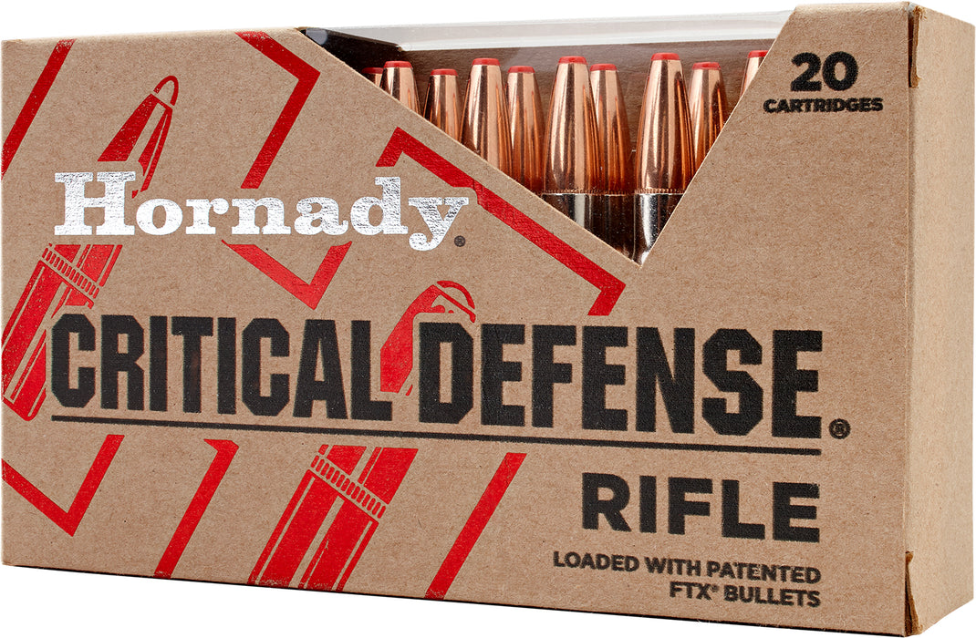 Hornady 80260 Critical Defense  223 Rem 73 gr 2790 fps Flex Tip eXpanding (FTX) 20 Bx/10 Cs